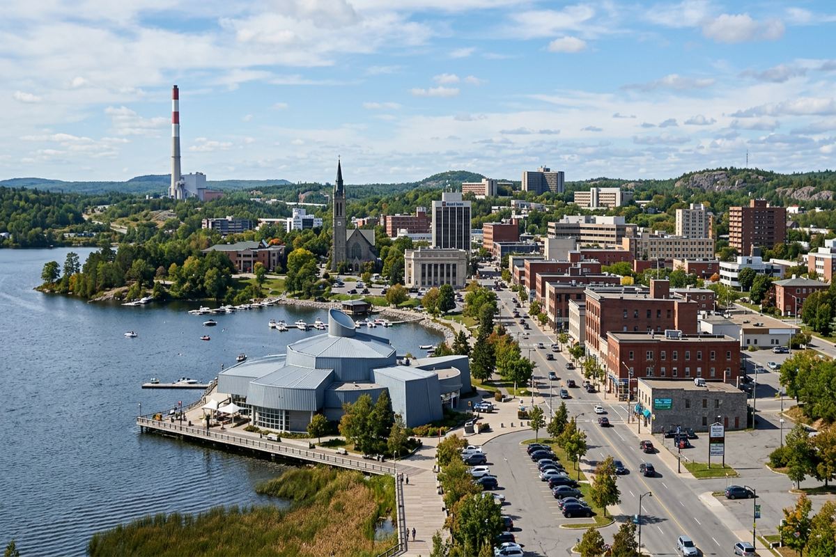 Greater Sudbury, Ontario streetscape
