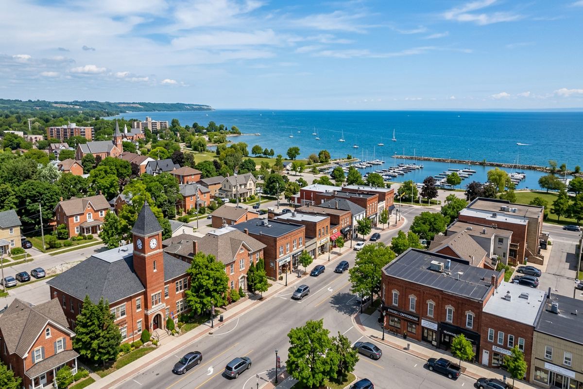 Grimsby, Ontario streetscape
