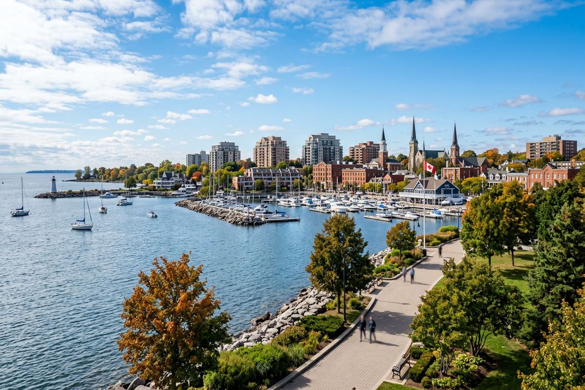 Oakville, Ontario streetscape