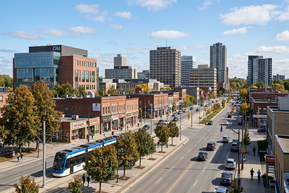 Waterloo, Ontario streetscape